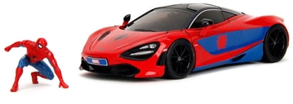 Attēls no AUTO OSOB MET JADA SPIDERMAN MCLARE 1 24 FIG WB6