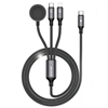 Picture of Awei AWEI kabel W23 3w1 usb-c/lightning/watch 100W/10W/2.5W czarny/black