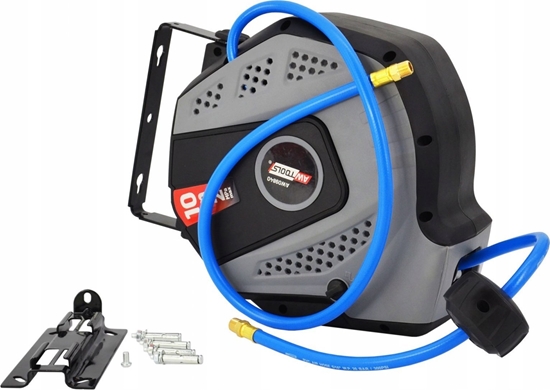 Picture of AWTools AWTOOLS PRZEWÓD / W PNEUMATYCZNY NA ZWIJAKU PLASTIKOWYM 10x16mm x 15m