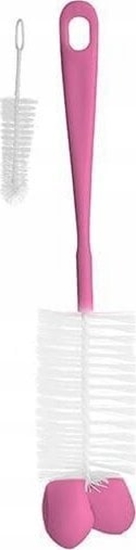 Picture of BabyOno 720/02 SZCZOTKA DO BUTELKI RÓOWA