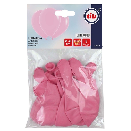 Изображение Baloni 30cm rozā 8gab.