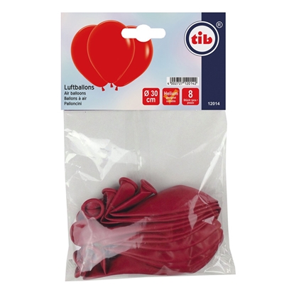 Picture of Baloni 30cm sarkani 8gab.