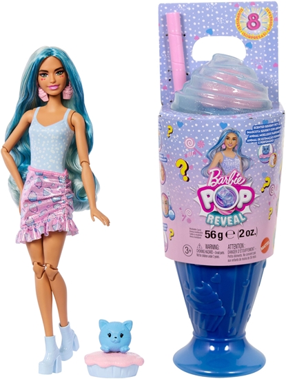 Picture of BARBIE POP REVEAL set - Blue Hair, Sweet Tears series (JFY61)