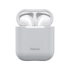Picture of Baseus Apple Silica Series Ultra-Thin Silicone Protector Case for AirPods 1/2 Grey