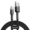 Изображение Baseus Baseus Cafule Micro USB cable 2.4A 1m (Gray + Black)