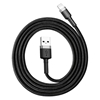 Picture of Baseus Baseus Cafule USB-A / Lightning 2.4A QC 3.0 cable 1 m - black-gray