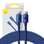 Изображение Baseus Baseus CAJY000703 USB-C - USB-C PD cable 100W 480Mb/s 2m - blue