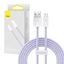 Attēls no Baseus Baseus Dynamic cable USB to Lightning, 2.4A, 2m (Purple)