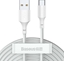 Picture of Baseus Baseus 2x USB cable - USB Type C fast charging Power Delivery Quick Charge 40 W 5 A 1.5 m white (TZCATZJ-02)