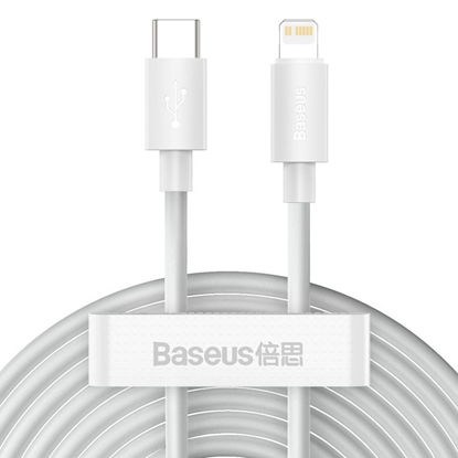 Изображение Baseus Simple Wisdom Data Cable Kit USB-C to Light