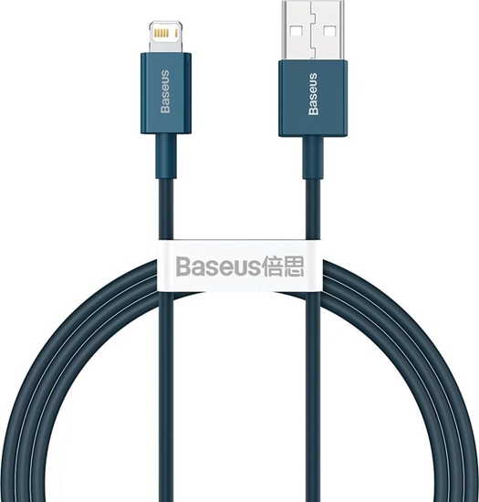 Изображение Baseus Baseus Superior Cable USB - Lightning 2,4A 1 m Blue (CALYS-A03)