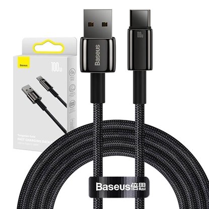 Attēls no Baseus Tungsten zelta kabelis no USB uz USB-C, 100