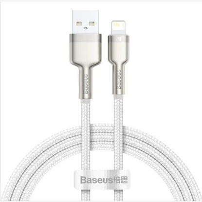Изображение Baseus Cable Cafule Metal USB - Lightning 1,0 m 2,4A White