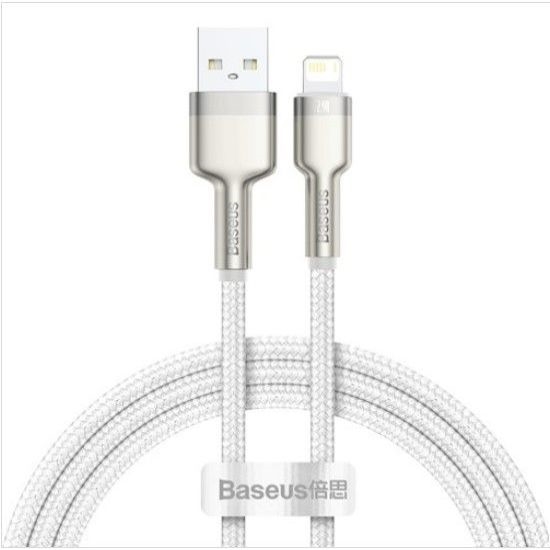 Picture of Baseus Cable Cafule Metal USB - Lightning 1,0 m 2,4A White