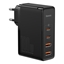 Attēls no Baseus MOBILE CHARGER WALL 2C+2U 100W/BLACK CCGAN2P-L01