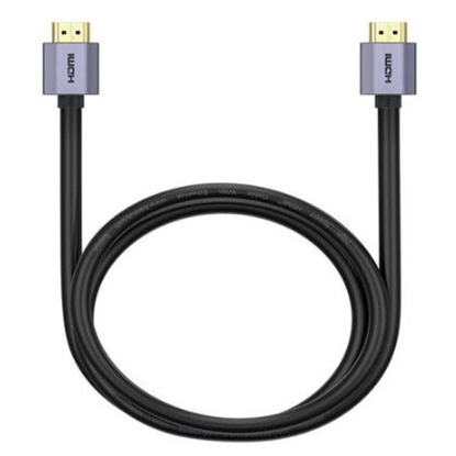 Attēls no Baseus High Definition Series HDMI 2.0 4K 60Hz 1.5m cable black (WKGQ020101) Black