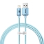 Attēls no Baseus cable Crystal Shine USB - Lightning 1 2 m 2 4A sky blue