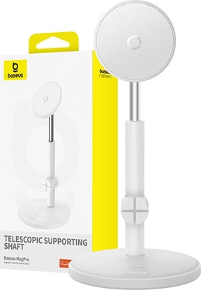 Attēls no Baseus Baseus MagPro magnetic standing holder for the phone - white