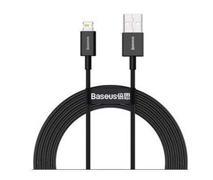 Изображение Baseus Superior Fast Charging Data Cable USB-Lightning 2.4A 2m Black