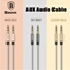 Изображение Baseus Universal Fluency Series AUX Audio Cable 1.2M WEBASEAUX-LA0R Rose Gold