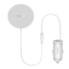Picture of Baseus Wireless car charger with MagSafe 15W holder for air vent + USB Type C 25W White