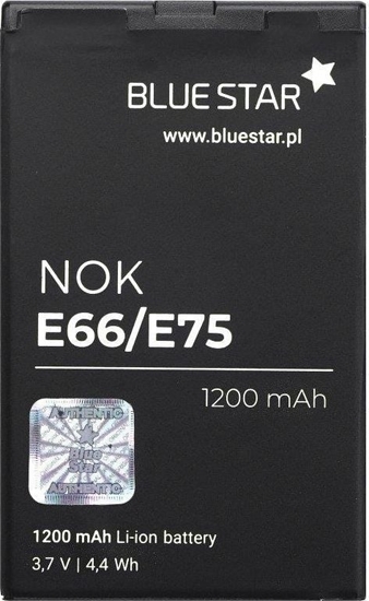 Picture of Bateria Blue Star BlueStar Battery Nokia E66 E75 C5-03 3120 Classic 8800 Arte Saphire 1200 mAh Li-Ion Analog BL-4U