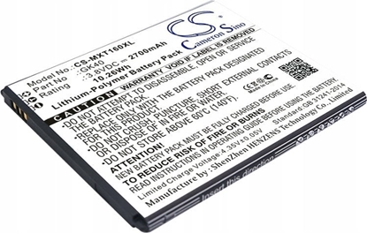 Attēls no Bateria Cameron Sino Akumulator Bateria Typu Gk40 Snn5967a Snn5967b Do Telefonu Motorola Moto G4 G5 E3 E4 E5 / Cs-mxt160xl