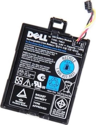 Изображение Bateria Dell Battery PERC, 2.6WHR, 1 Cell,