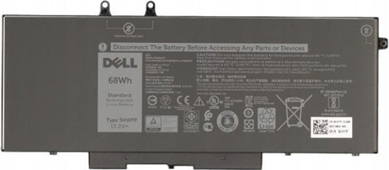 Picture of Bateria Dell Battery, 68WHR, 4 Cell,