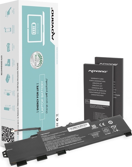 Изображение Bateria Movano Bateria TT03XL do HP EliteBook 755 850 G5 850 G6
