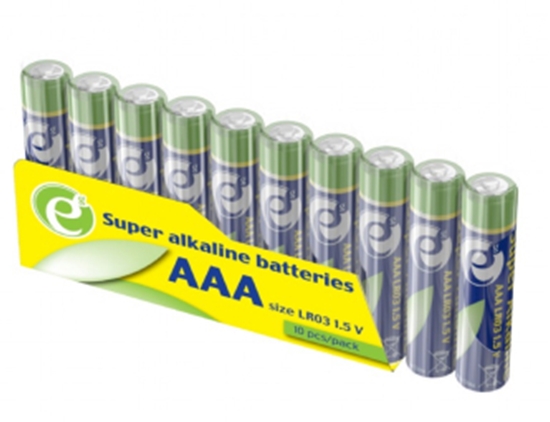 Picture of Baterija Energenie Super alkaline AAA 10-pack