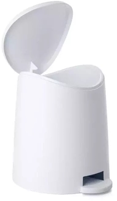 Picture of Bathroom pedal bin 3L Standard white 8411801222911