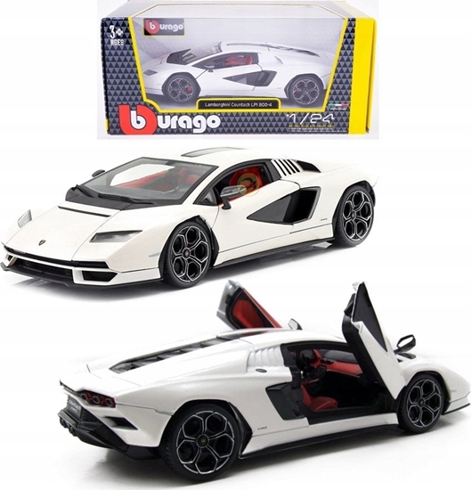 Picture of Bburago BBU 1:24 Lamborghini NI Count.800-4 white 21102WT