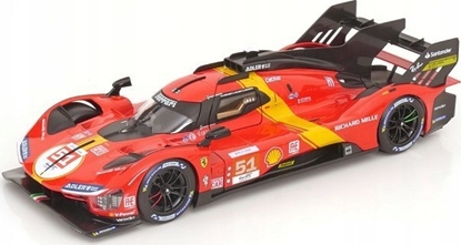 Attēls no Bburago Ferrari Racing 499P LMH Red #51 1:18 BBURAGO