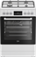 Attēls no BEKO Cooker | FBM62330GWDTN | Hob type Gas | Oven type Electric | White | Width 60 cm | Grilling | LED | Depth 60 cm | 72 L
