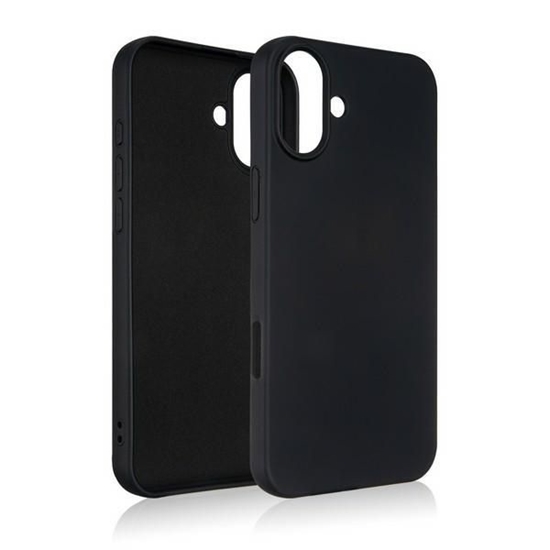 Изображение Beline Etui Silicone iPhone 16 6.1" czarny/black