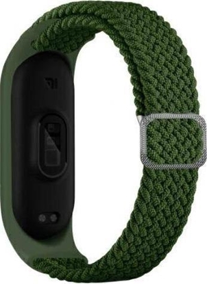 Attēls no Beline Beline pasek Mi Band 5/6 Textile zielony/green