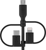 Picture of Belkin BOOST Charge Univ. Cable 1,2m Lightn./Micro/USB-C - USB-A