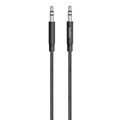 Attēls no Belkin Premium MIXIT 1,2 m Audio Cable 3,5mm bl.  AV10164bt04-BLK