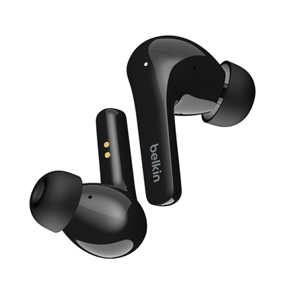 Picture of Belkin SOUNDFORM Flow Headset Wireless In-ear Calls/Music USB Type-C Bluetooth Black