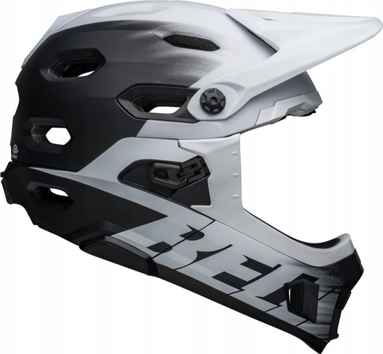 Picture of Bell Kask full face BELL SUPER DH MIPS SPHERICAL matte black white roz. L (59-63 cm) (NEW)