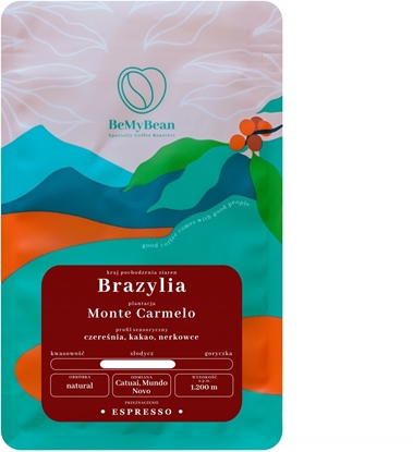 Picture of BeMyBean - kawa ziarnista Brazylia Monte Carmelo Natural Espresso 250 g