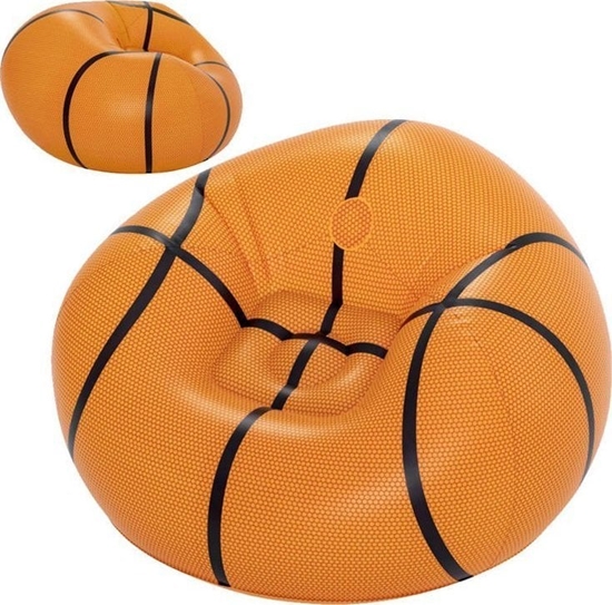 Изображение Bestway Bestawy Dmuchany fotel PIKA do kosza pufa 75103