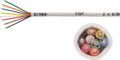 Attēls no BITNER PRZEWÓD ALARMOWY DOMOFONOWY BITNER YTDY 8X0,5 - 100M