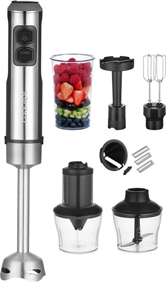 Изображение Blender Concept Blender 1500 W z rozdrabniaczem, podwójn trzepaczk i spiralizerem TM5510