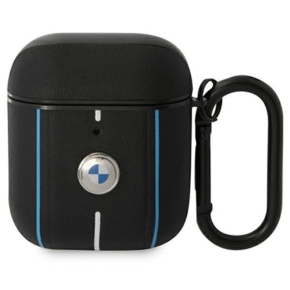 Изображение BMW BMA222RVSK AirPods 1|2 cover czarny|black Leat