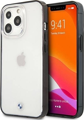 Изображение BMW Etui BMW BMHCP13XPCUMRBK Apple iPhone 13 Pro Max transparent hardcase Signature Collection