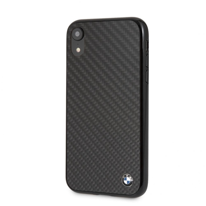 Attēls no BMW Apple iPhone XR Signature Hard Case Real Carbon Black
