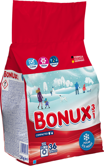 Picture of Bonux Washing Powder Polar Ice Fresh 36 washes 2.34Kg