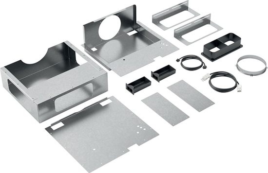 Изображение Bosch Bosch DSZ1WW1M1, Cooker hood mounting kit, Stainless steel, 7.14 kg, 1 pc(s), 470 mm, 700 mm